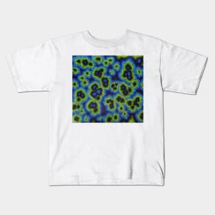 Zen Doodles in Blues & Greens Kids T-Shirt